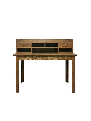 Forest Designs Traditional Laptop Writing Table with Drawers: 48W x 30H x 24D (No Hutch)