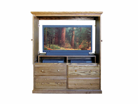 Forest Designs Traditional TV Armoire: 57W x 66H x 18D