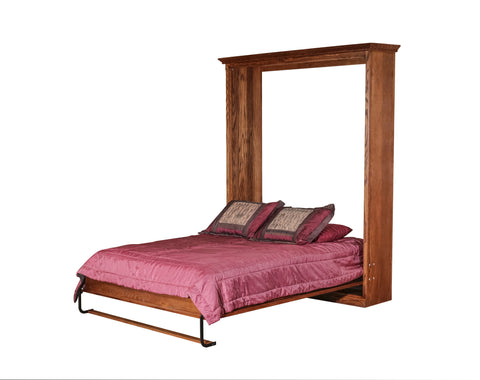 Forest Designs Mission Open Queen Murphy Bed: 73W X 92H X 15D/ Bed Extends 89 From Wall