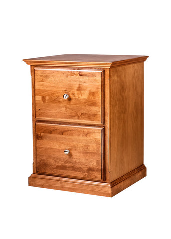 Forest Designs Traditional Alder Two Drawer File: 22W X 30H X18D