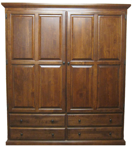 Forest Designs Traditional Wardrobe: 60W x 72H x 18D
