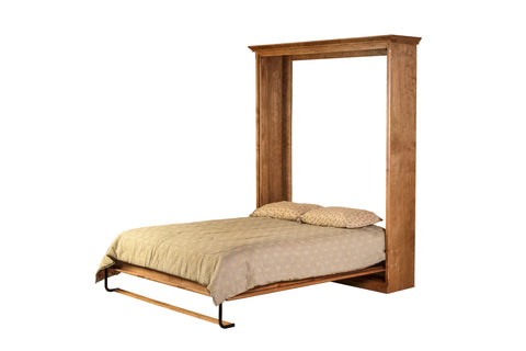 Forest Designs Traditional Open Queen Murphy Bed: 70W X 92H X 15D / Bed Extends 89 from Wall
