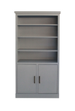 Oslo 36"W Bookcase with Lower Doors