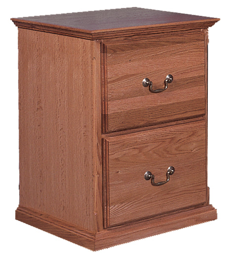 Forest Designs Traditional Two Drawer File Cabinet: 22W x 30H x 21D