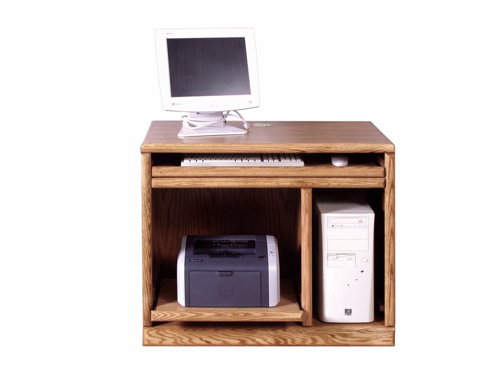 Forest Designs Bullnose Computer Stand: 36W x 30H x 21D
