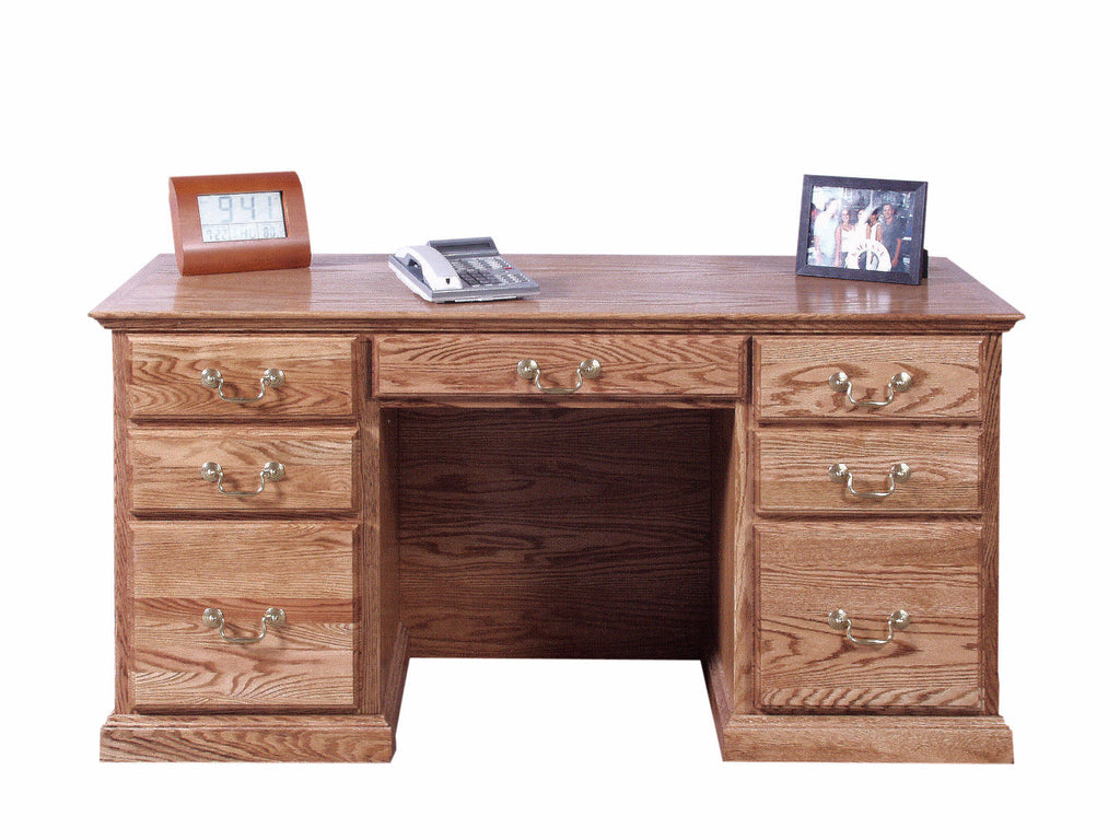 Forest Designs Traditional Desk: 60W x 30H x 28D