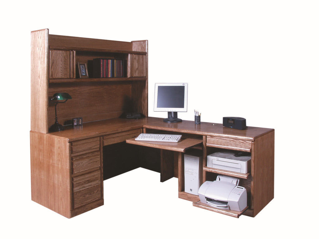 Forest Designs Bullnose Desk & Return: 82 x 66 (No Hutch)
