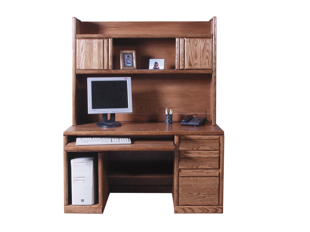Forest Designs Bullnose Desk: 56W x 30H x 24D (No Hutch)