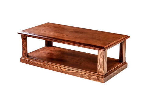 Forest Designs Mission Cocktail Table: 48W X 16H X 24D