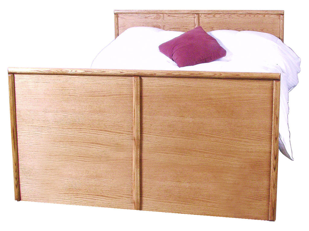 Forest Designs Bullnose Queen Panel Bed: 64W x 93D X 49H