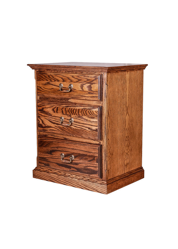 Forest Designs Traditional Three DrawerNightstand: 25W X 30H X 18D
