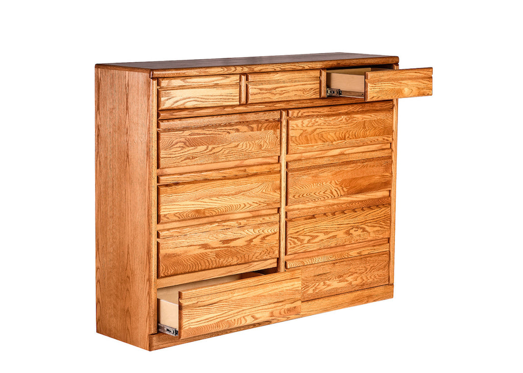 Forest Designs Bullnose Eleven Drawer Dresser: 60W X 48H X 18D