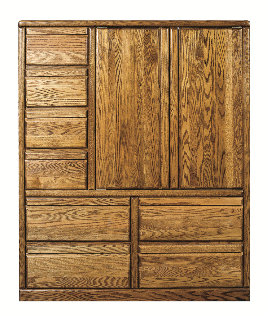 Forest Designs Bullnose Eight Drawer Armoire: 46W x 60H x 18D