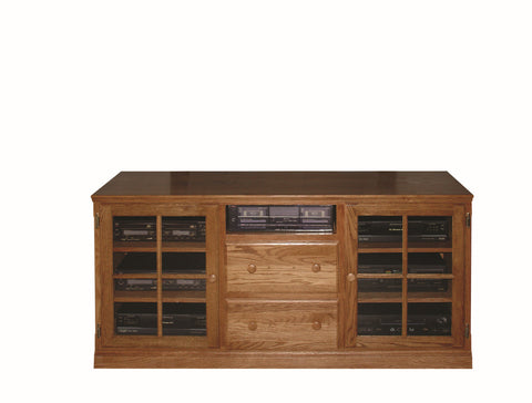 Forest Designs Traditional TV Stand with Drawers: 62W x 30H x 18D