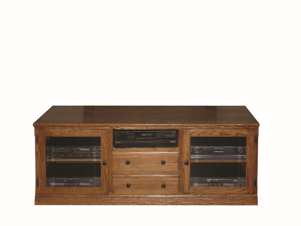 Forest Designs Traditional TV Stand with Drawers: 62W x 24H x 18D
