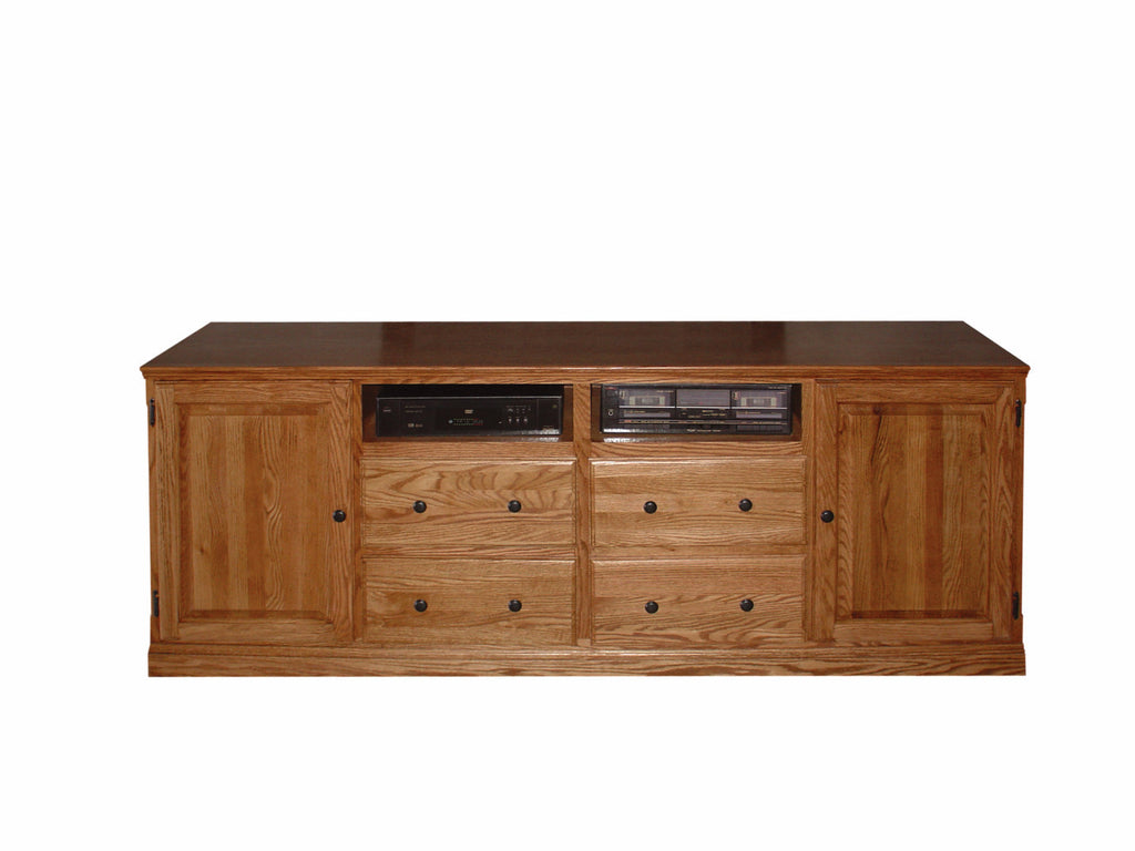 Forest Designs Traditional TV Stand with Drawers: 80W x 30H x 21D
