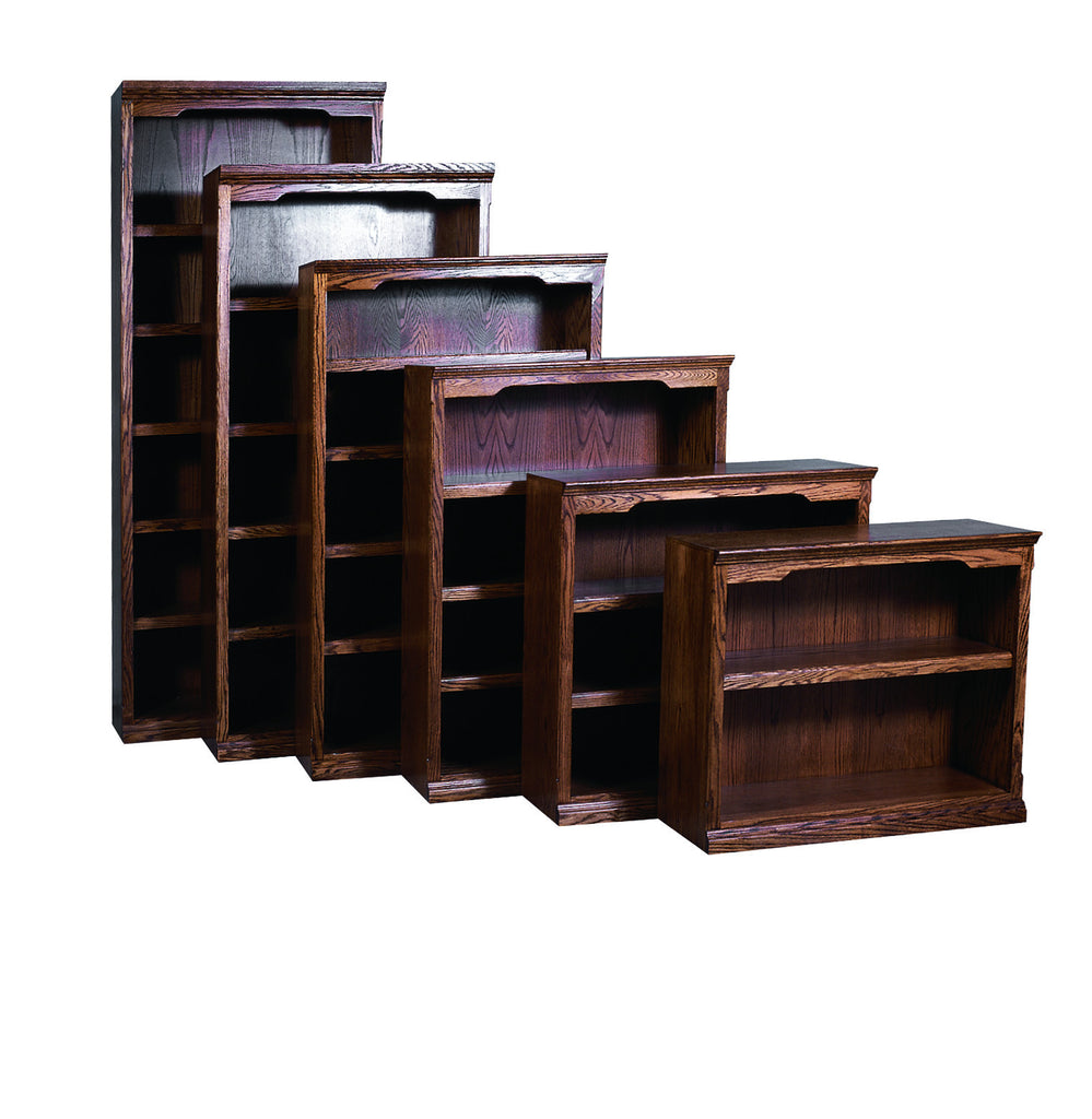 Forest Designs Traditional Bookcase: 36W X 48H X 13D (One Bookcase)