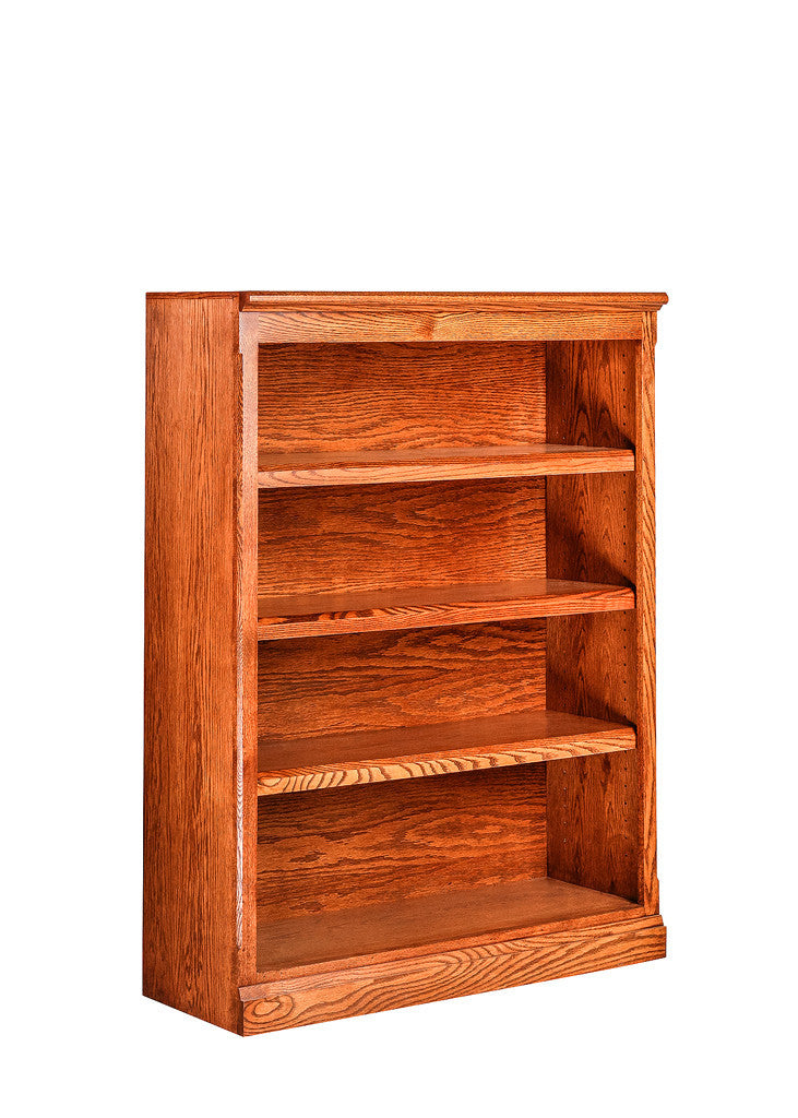 Forest Designs Mission Oak Bookcase: 36W x 48H x 13D