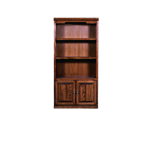Forest Designs Traditional Bookcase with Lower Doors: 36W x 60H X 13D