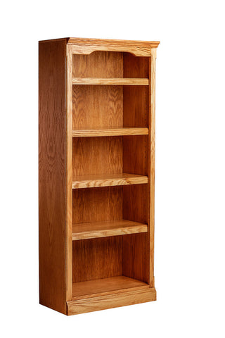 Forest Designs Traditional Oak Bookcase: 48W x 30H x 13D