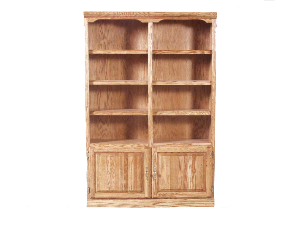 Forest Designs Traditional Bookcase with Lower Doors: 48W x 72H x 13D