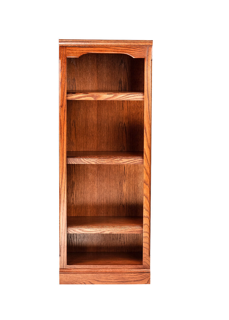 Forest Designs Traditional Oak Bookcase: 18W x 48H x 13D