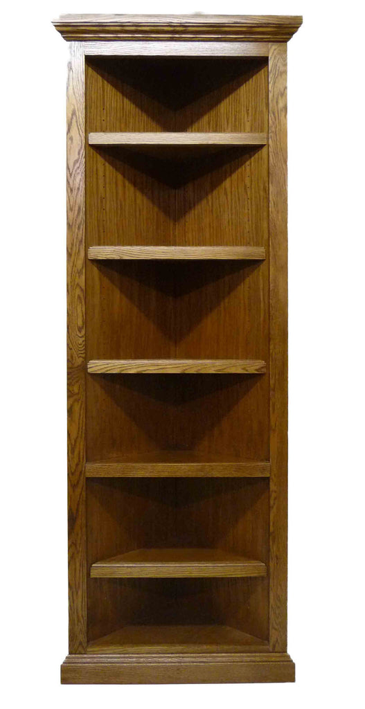 Forest Designs Traditional Corner Bookcase: 20 X 20 from Corner 72H