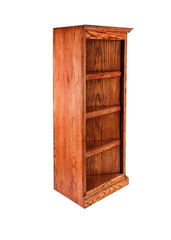 Forest Designs Traditional Oak Corner Bookcase: 27 x 27 from Corner 48H