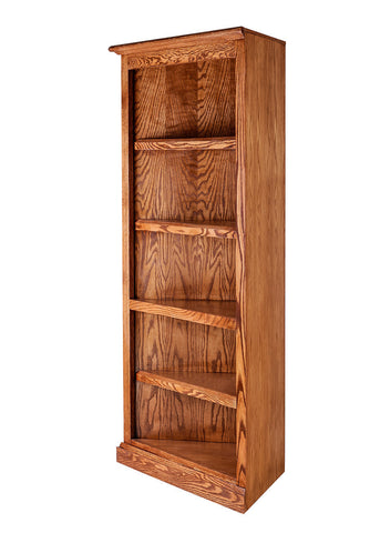 Forest Designs Mission Oak Corner Bookcase: 27 x 27 from Corner 60H