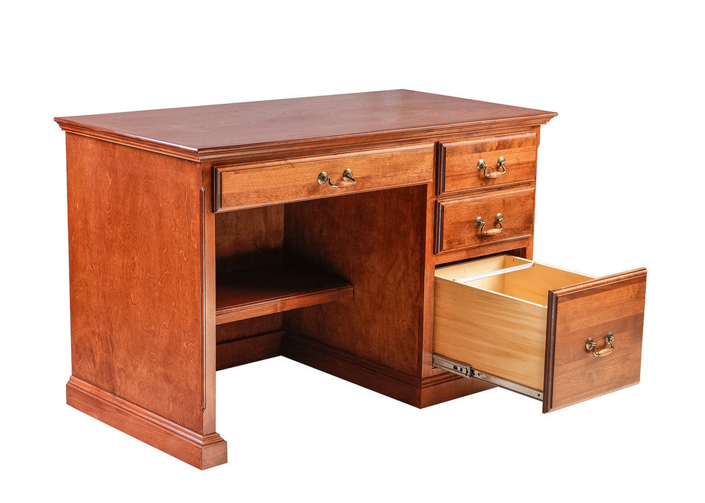 Forest Designs Traditional Alder Desk: 48W X 30H X24D with Pencil Drawer