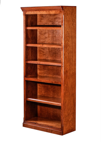 Forest Designs Mission Alder Bookcase: 30W X 72H X 13D