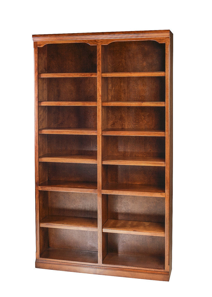 Forest Designs Traditional Alder Bookcase: 48W x 84H x 13D