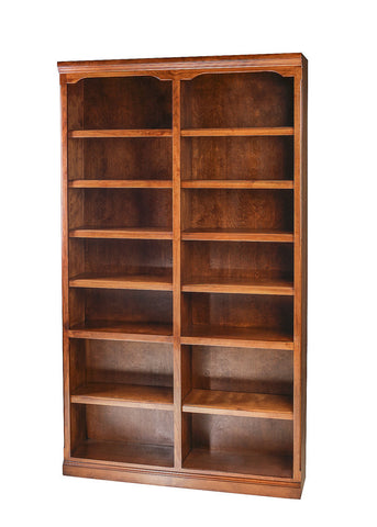 Forest Designs Traditional Alder Bookcase: 48W x 84H x 13D