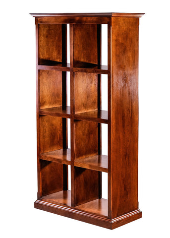 Forest Designs Traditional Alder Display Bookcase 2 X 4: 32W X 67H X 18D